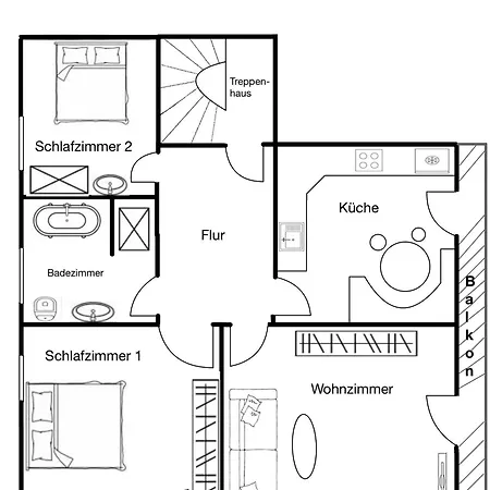 Apartment Justine